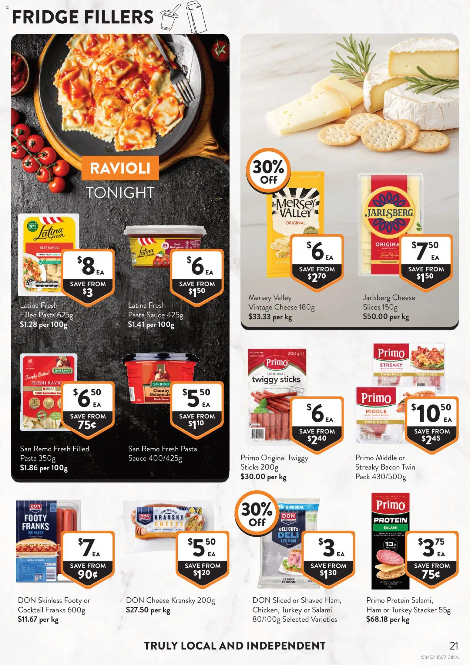 Foodworks catalogue - valid from 15/07/2026 | Page: 21 | Products: Bacon, Ham, Beef, Sauce