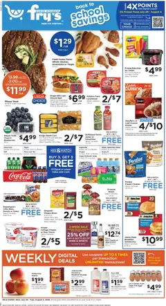 Preview of Fry's Food weekly ads valid from 07/29/2026