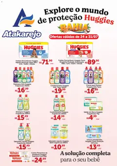 Atakarejo ofertas Huggies - Pré-Visualização do folheto da loja Atakarejo, válido de 24/07/2026 | Página: 1