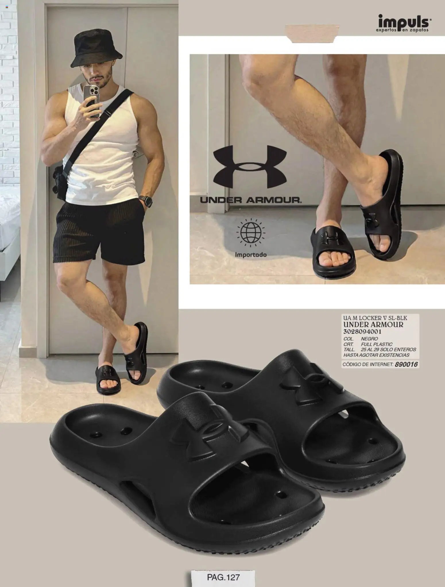 Nuevas ofertas de Impuls válidas en toda la República Mexicana desde el 01/07/2026. ¡Encuentra las mejores ofertas en Impuls catálogo Caballero! | Página: 129 | Productos: Zapatos