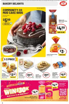 Preview of IGA catalogue - valid from 15/07/2026 | Page: 12 | Products: Crumpets, Bread, Chocolate, Bakery