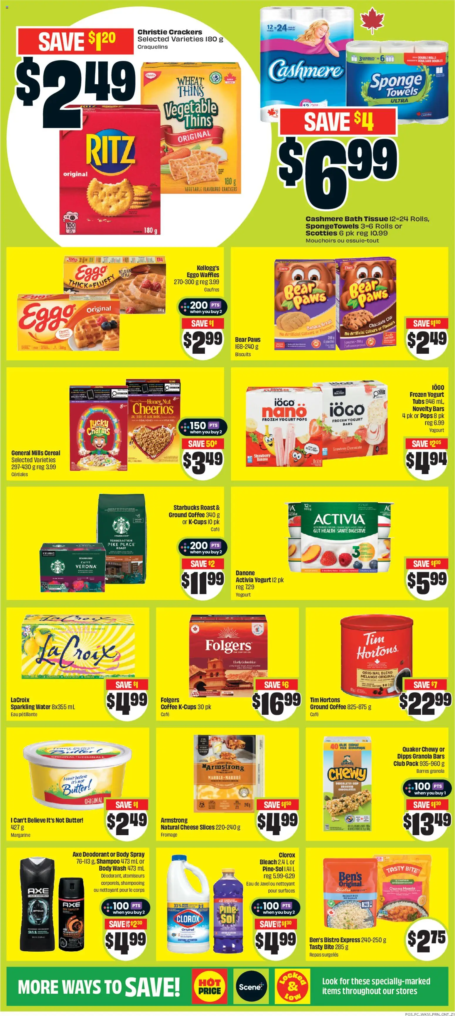 FreshCo flyer valid from 16.04.2026 | Page: 6 | Products: Rice, Sponge, Butter, Bread