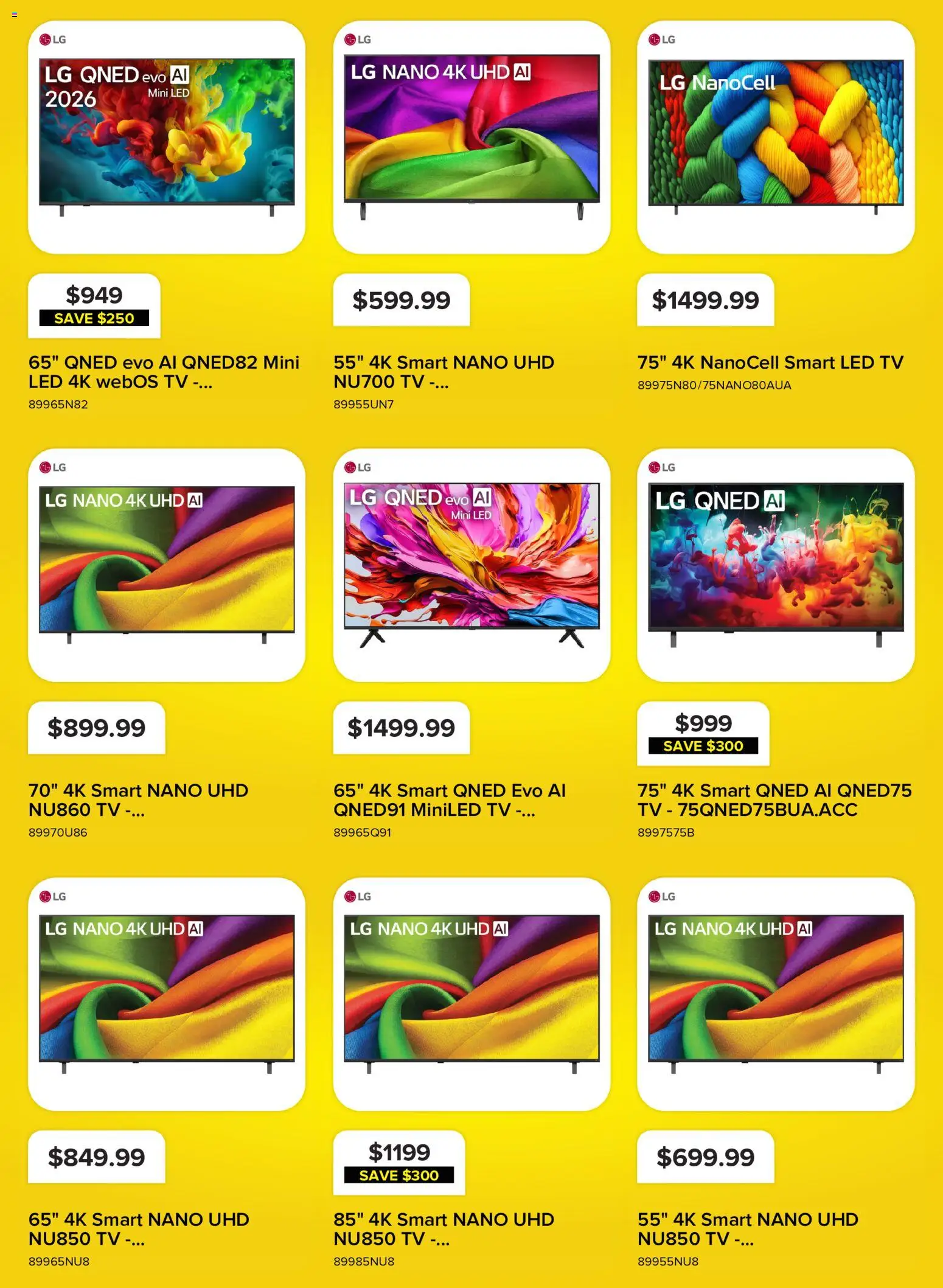 Leon's flyer valid from Sep 3, 2026 | Page: 5 | Products: Tv