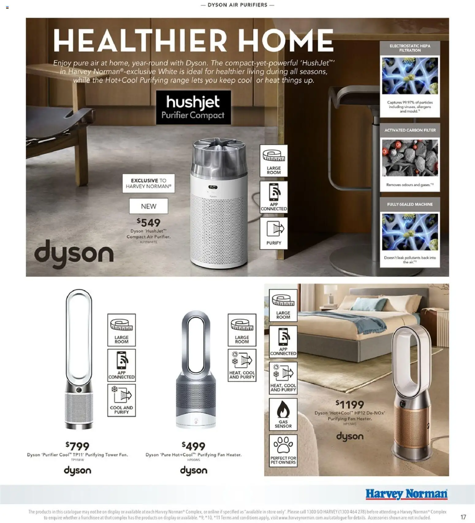Harvey Norman catalogue - valid from 01/10/2026 | Page: 17 | Products: Accessories, Activated carbon, Fan