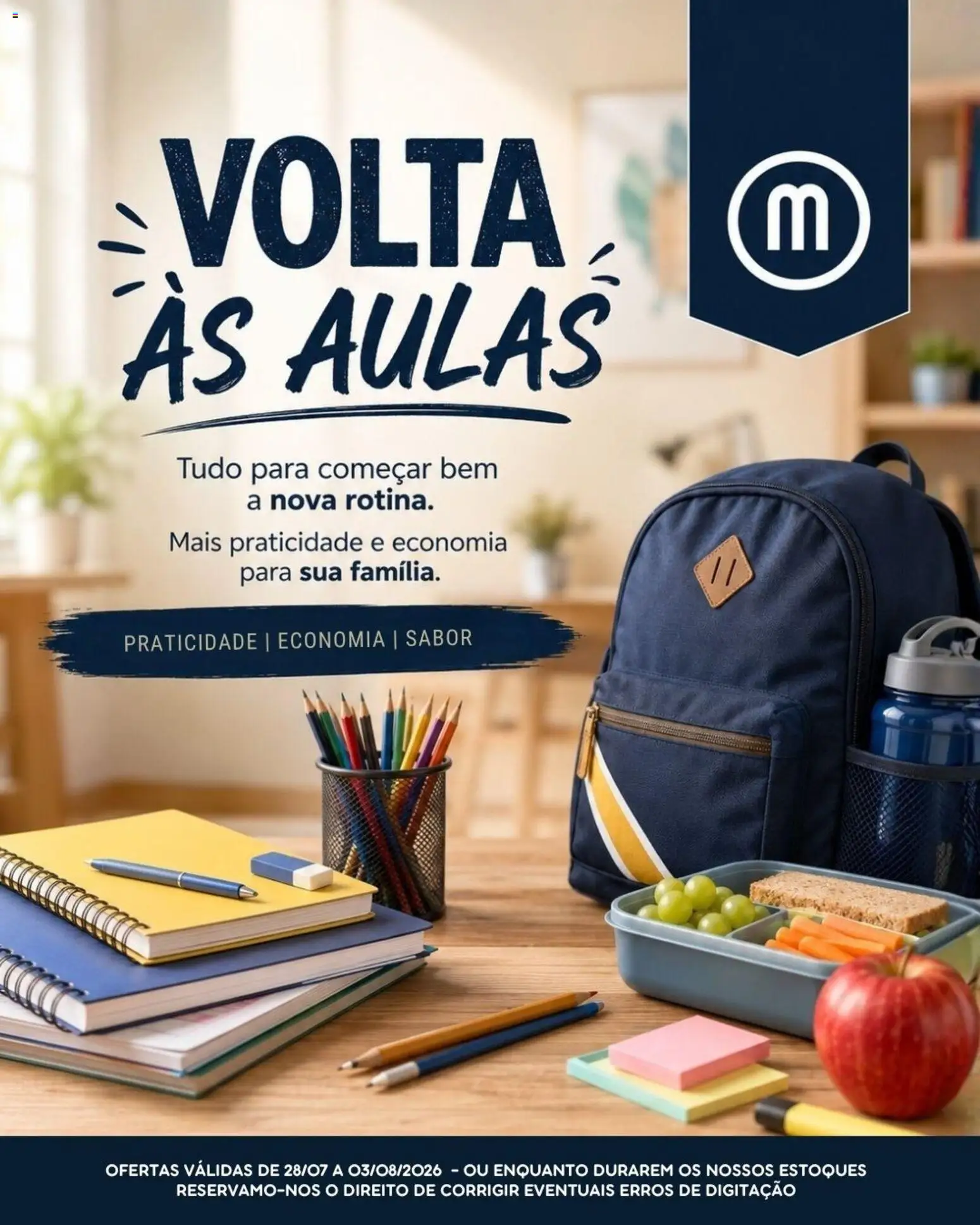 Mercadão Atacadista Folheto - válido de 28/07/2026 | Página: 1