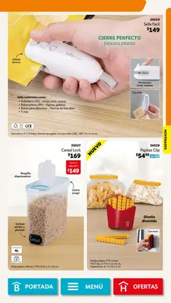 Vista previa de Betterware campaña 6 2026, nuevo folleto de la tienda, válido en México a partir del 01.06.2026 | Página: 35 | Productos: Imán, Cable, Organizador, Batería