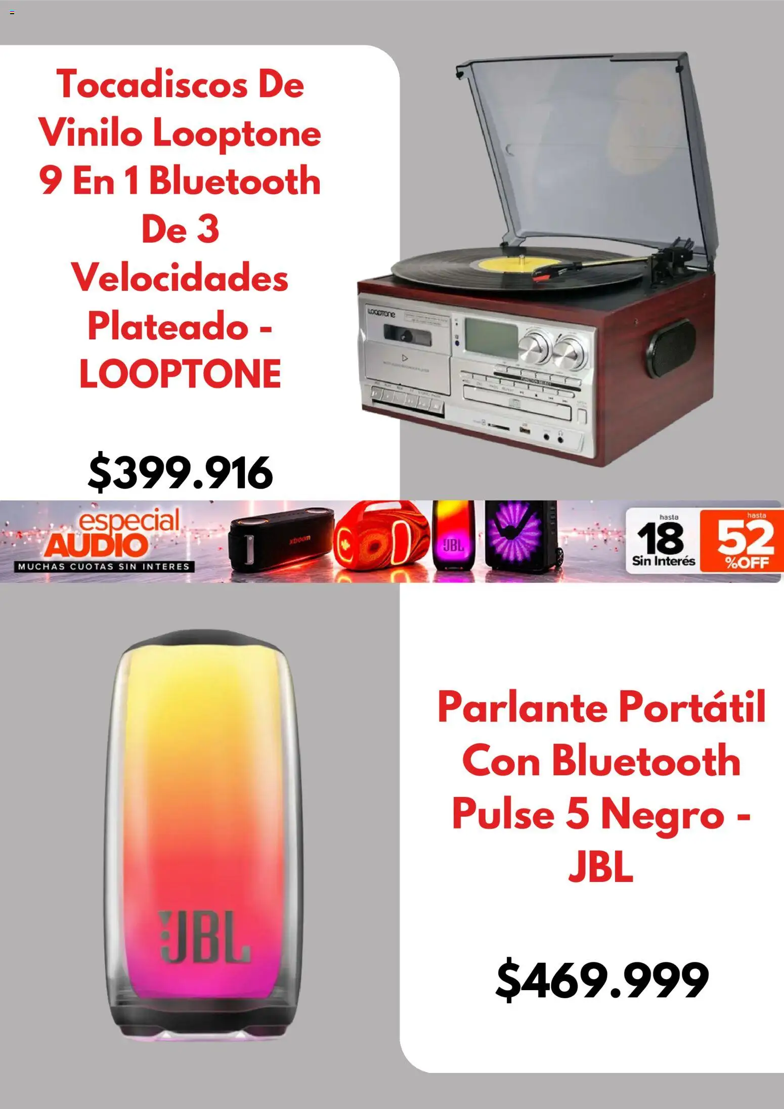 Megatone catálogo │ válido desde el 01/10/2026 | Página: 3 | Productos: Audio, Parlante