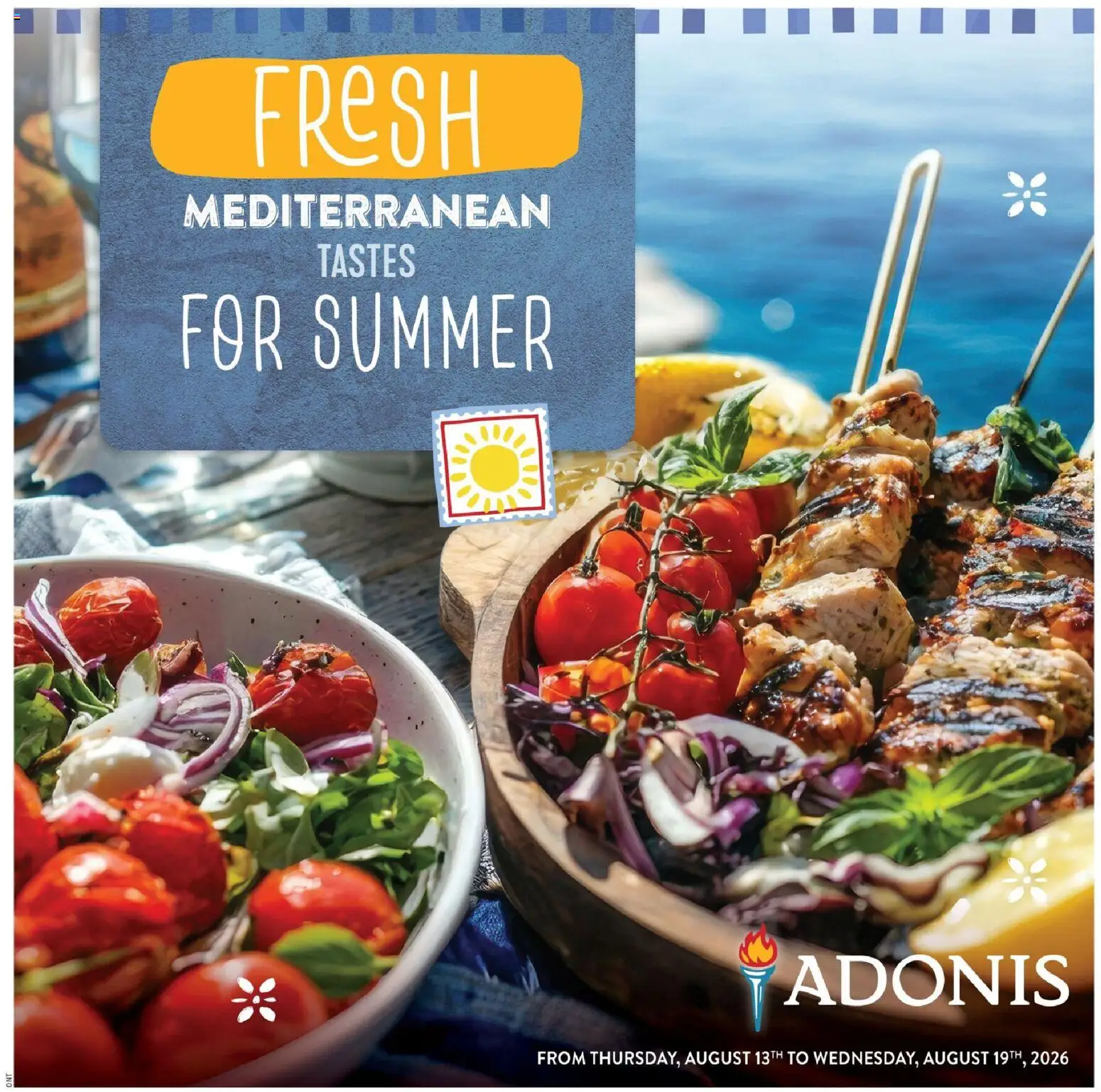 Adonis flyer valid from Aug 13, 2026 | Page: 1