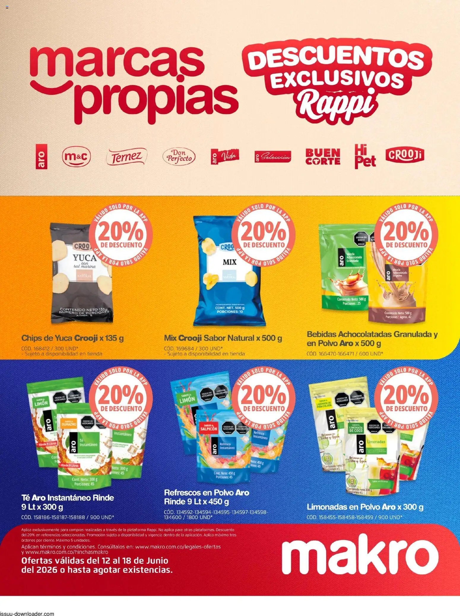 Makro revista - valida desde el 12.06.2026 | Página: 13 | Productos: Piña, Sal, Coco, Leche