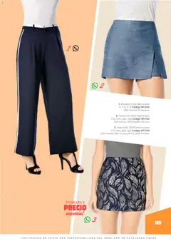 Vista previa de SC Pakar catálogo Ropa, nuevo folleto de la tienda, válido en México a partir del 30/01/2026 | Página: 125 | Productos: Falda, Short