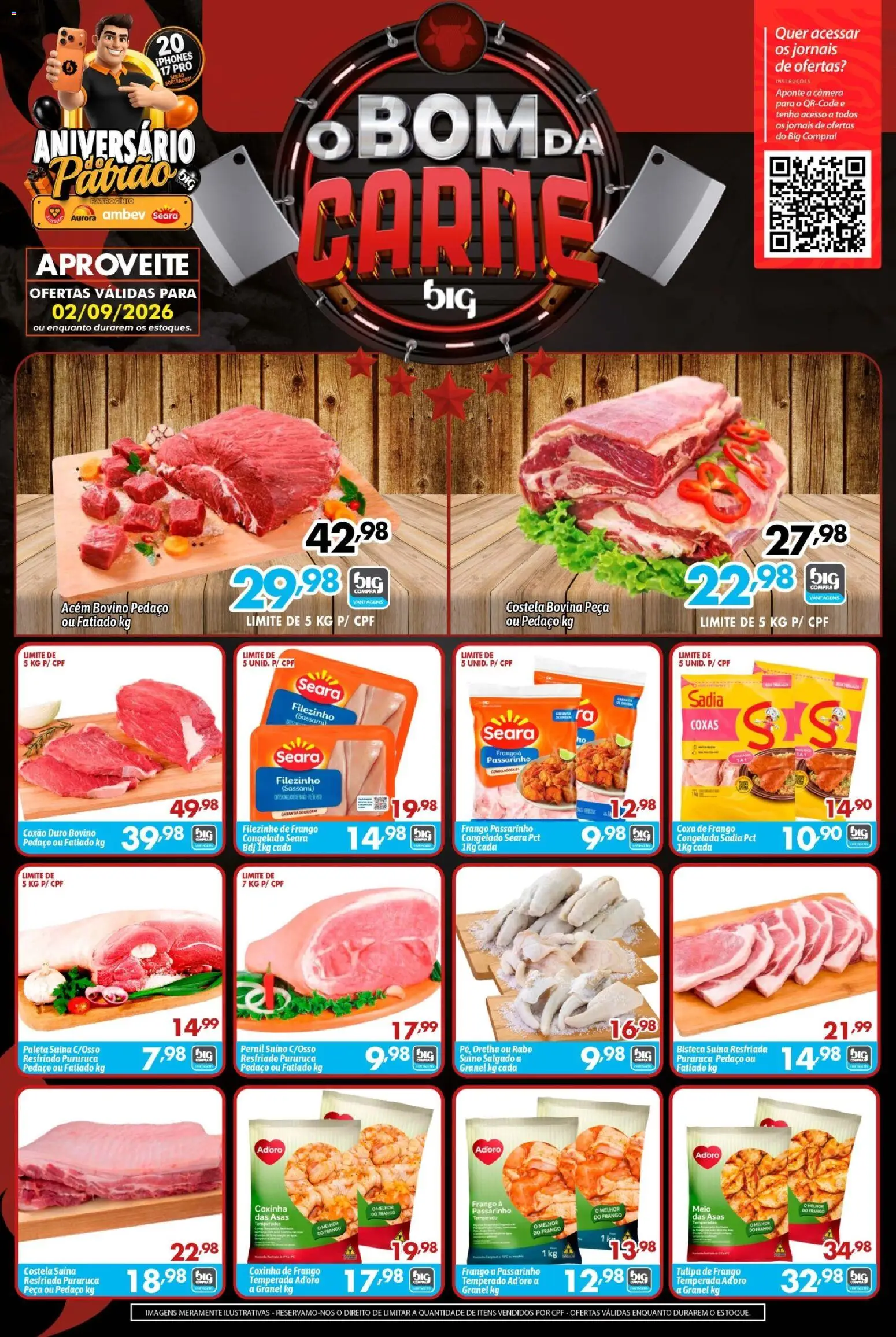 Big Compra Folheto - válido de 02/09/2026 | Página: 1 | Produtos: Coxão duro, Pernil, Paleta suína, Carne