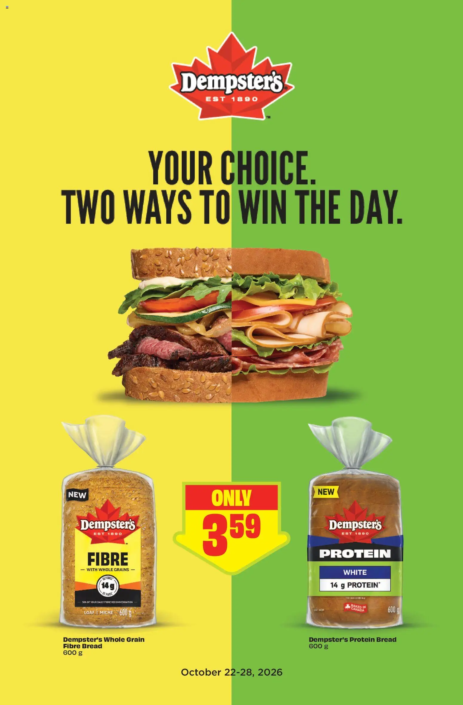FreshCo flyer valid from Oct 22, 2026 | Page: 14