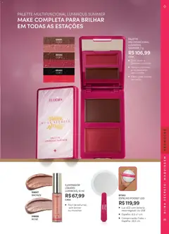 Eudora - Revista 11/2026 - Pré-Visualização do folheto da loja Eudora, válido de 15/07/2026 | Página: 28 | Produtos: Blush, Multifuncional, Cabo, USB