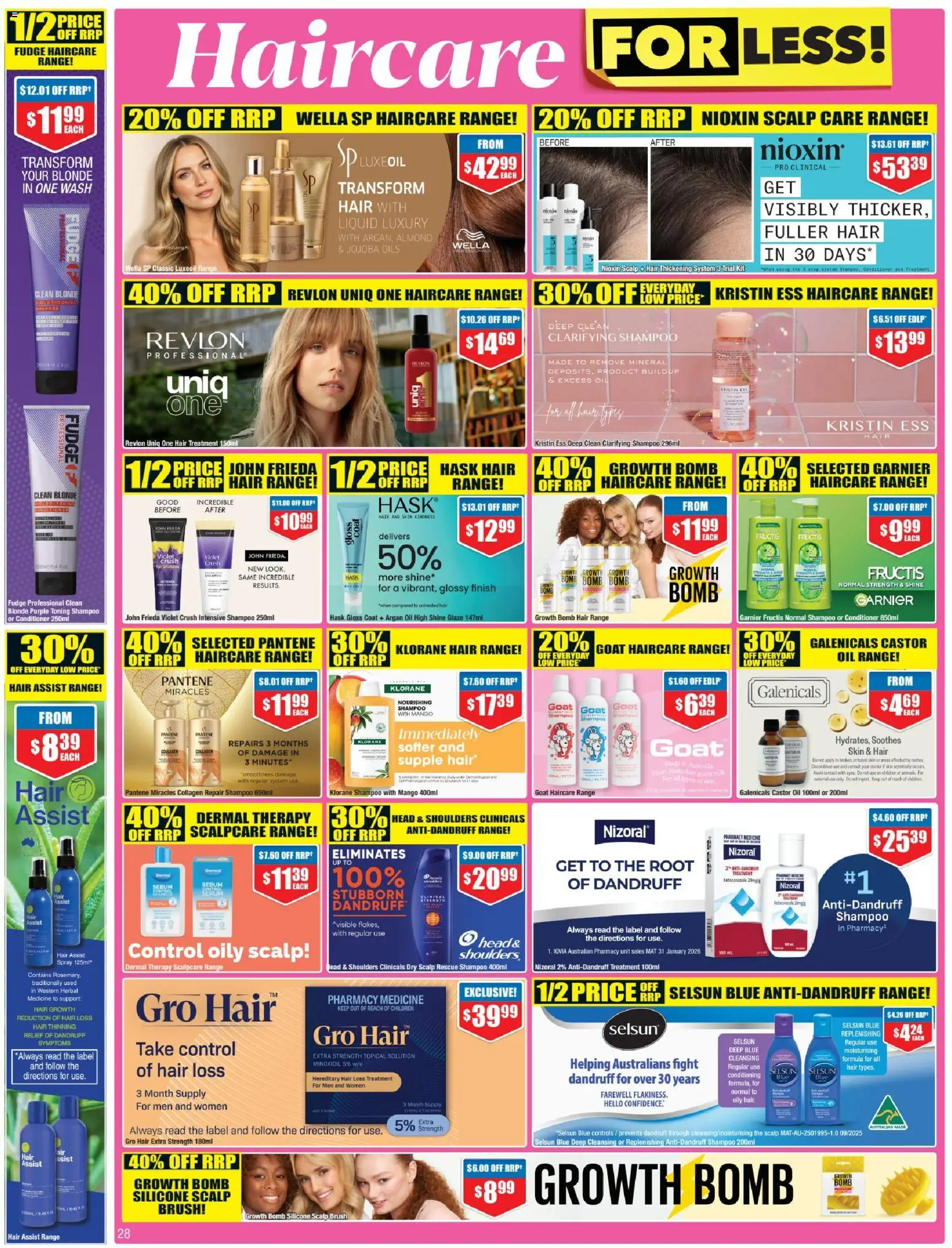 Chemist Warehouse catalogue - valid from 28.05.2026 | Page: 28 | Products: Milk, Coat, Argan oil, Treatment