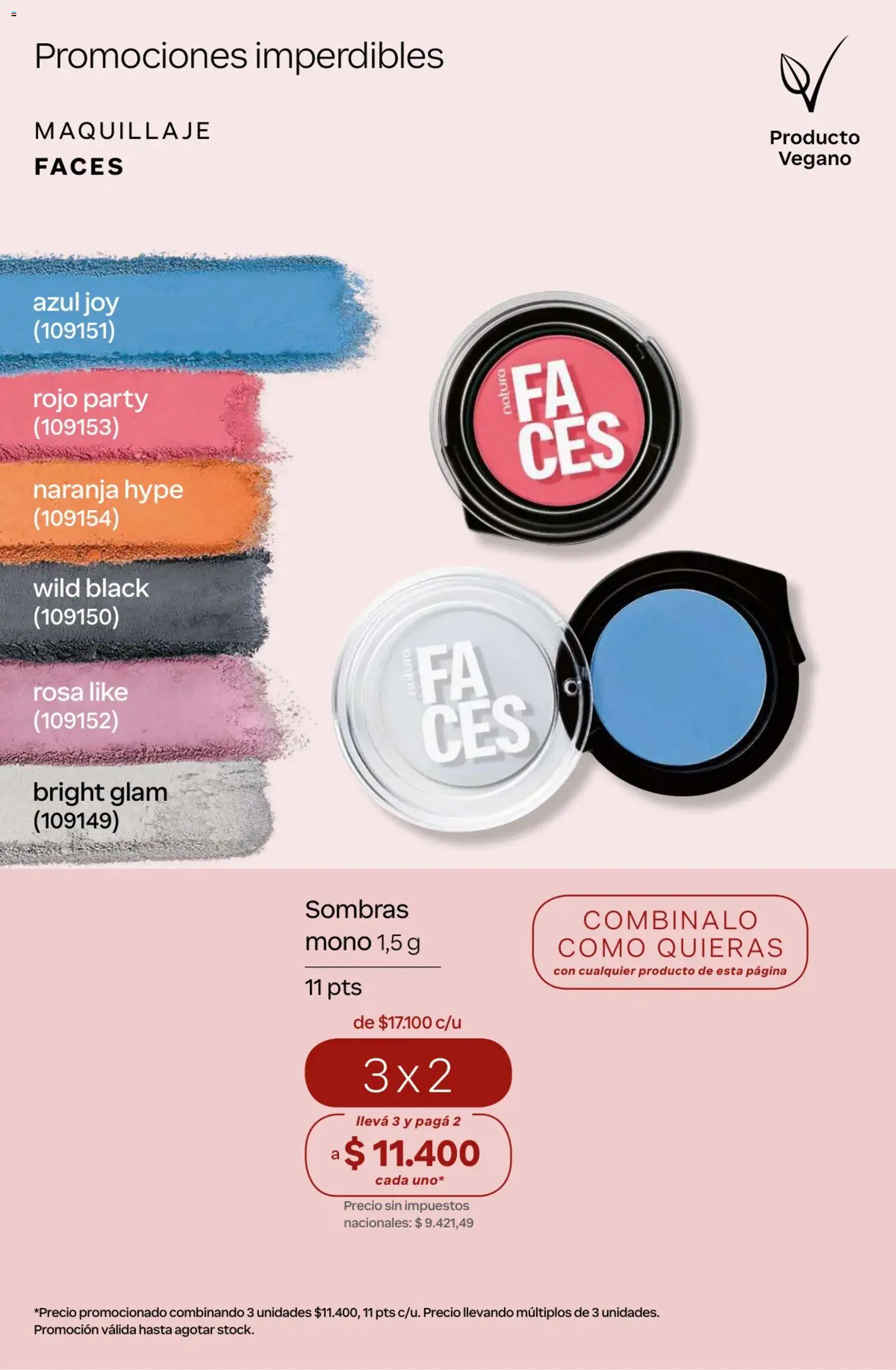 Catálogo Natura Ciclo 10 │ válido desde el 30/06/2026 | Página: 35 | Productos: Moño, Maquillaje