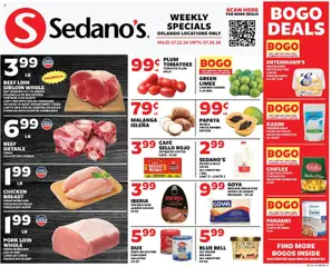 Preview of Sedano's weekly ads valid from 07/22/2026