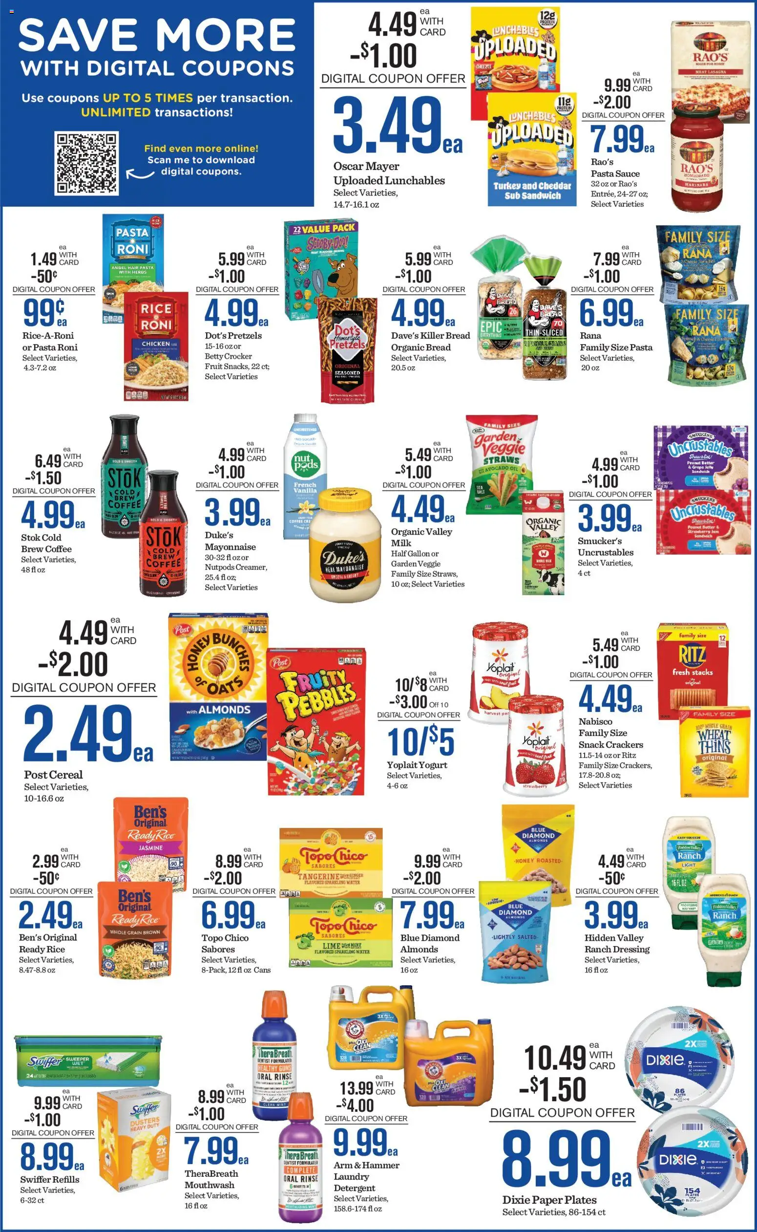 Mariano's Weekly Ad - valid from 07/15/2026 | Page: 7 | Products: Honey, Milk, Cheese, Rice