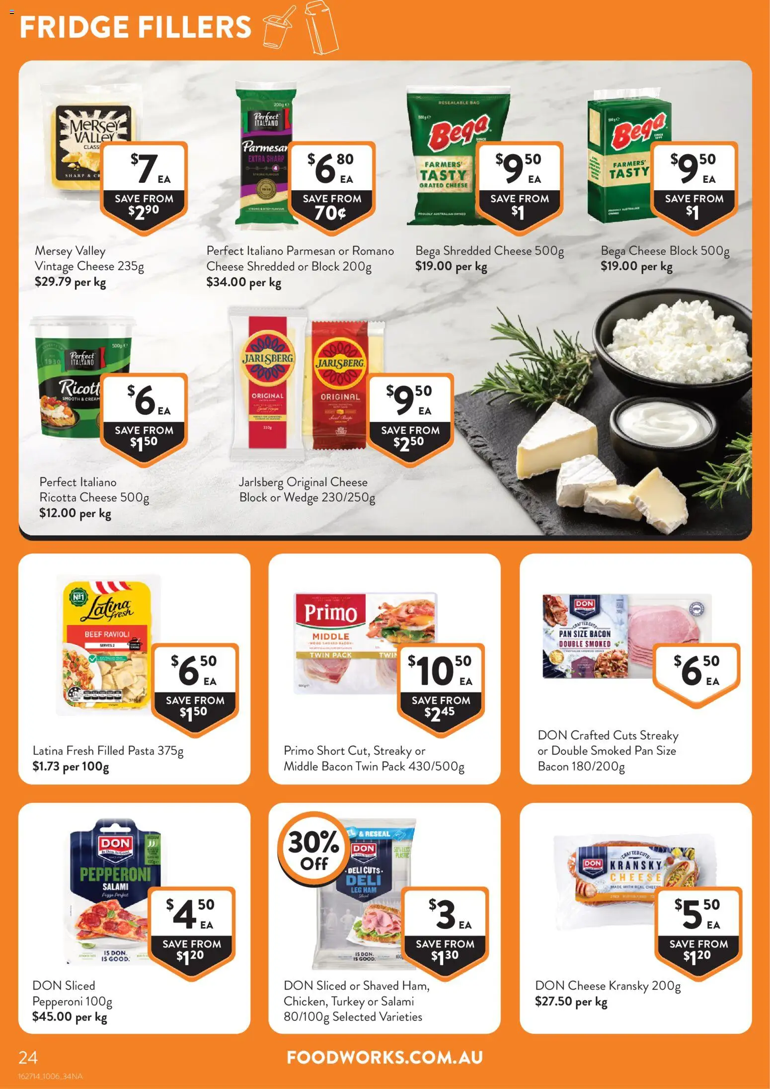 Foodworks catalogue - valid from 10.06.2026 | Page: 24 | Products: Salami, Pasta, Cream, Turkey