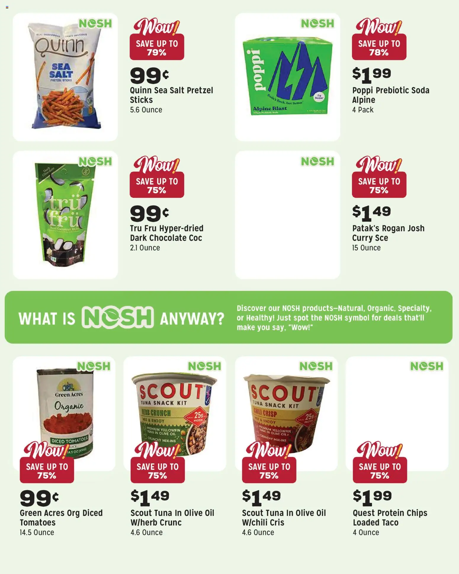 Grocery Outlet Weekly Ad - valid from 20.05.2026 | Page: 10 | Products: Oil, Chocolate, Tomatoes, Chips