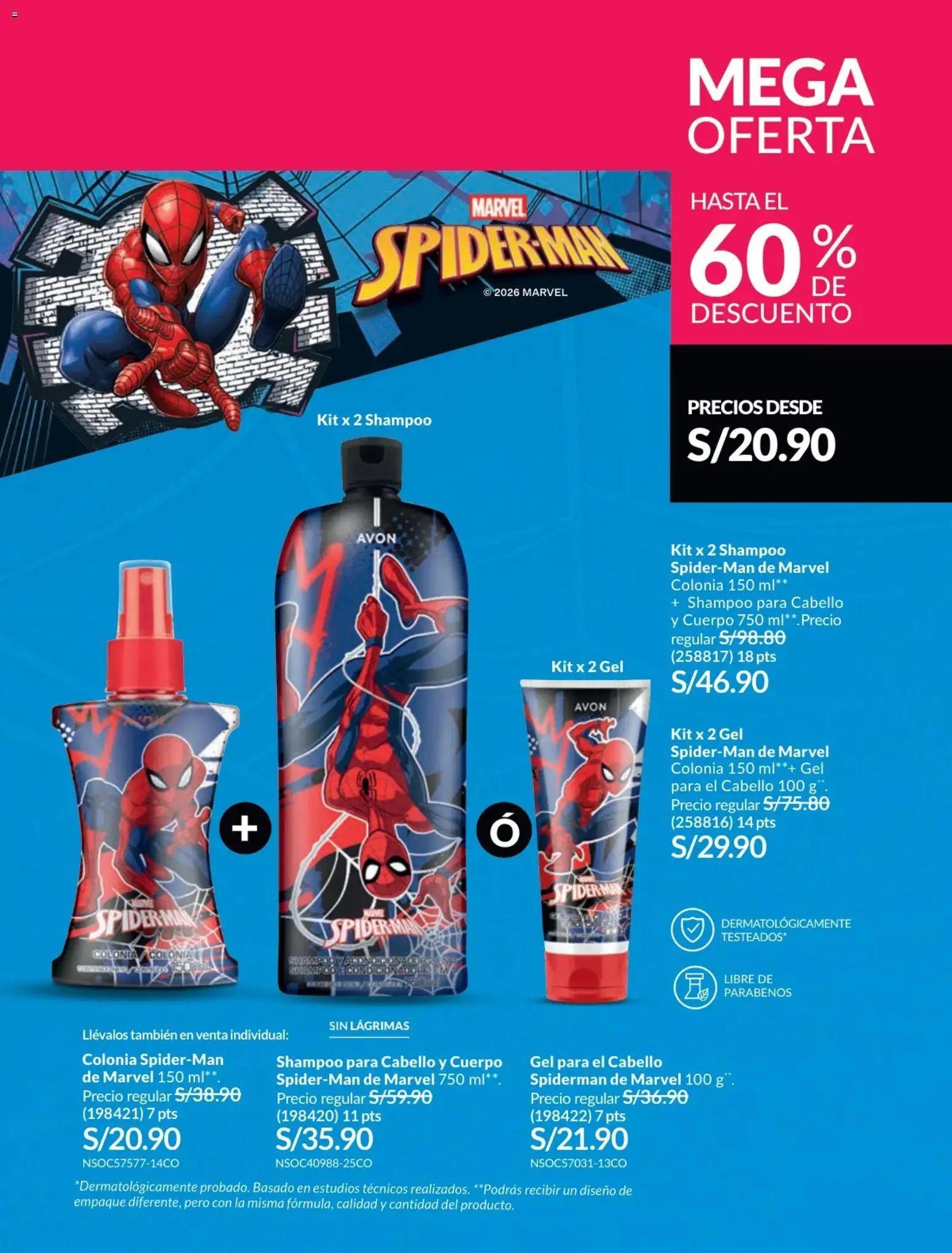 Catálogo Avon válido desde 17.06.2026 | Página: 213 | Productos: Shampoo, Empaque