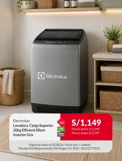 Vista previa de folleto Sodimac catálogo de la Sodimac válido desde 27/07/2026 | Página: 9 | Productos: Lavadora