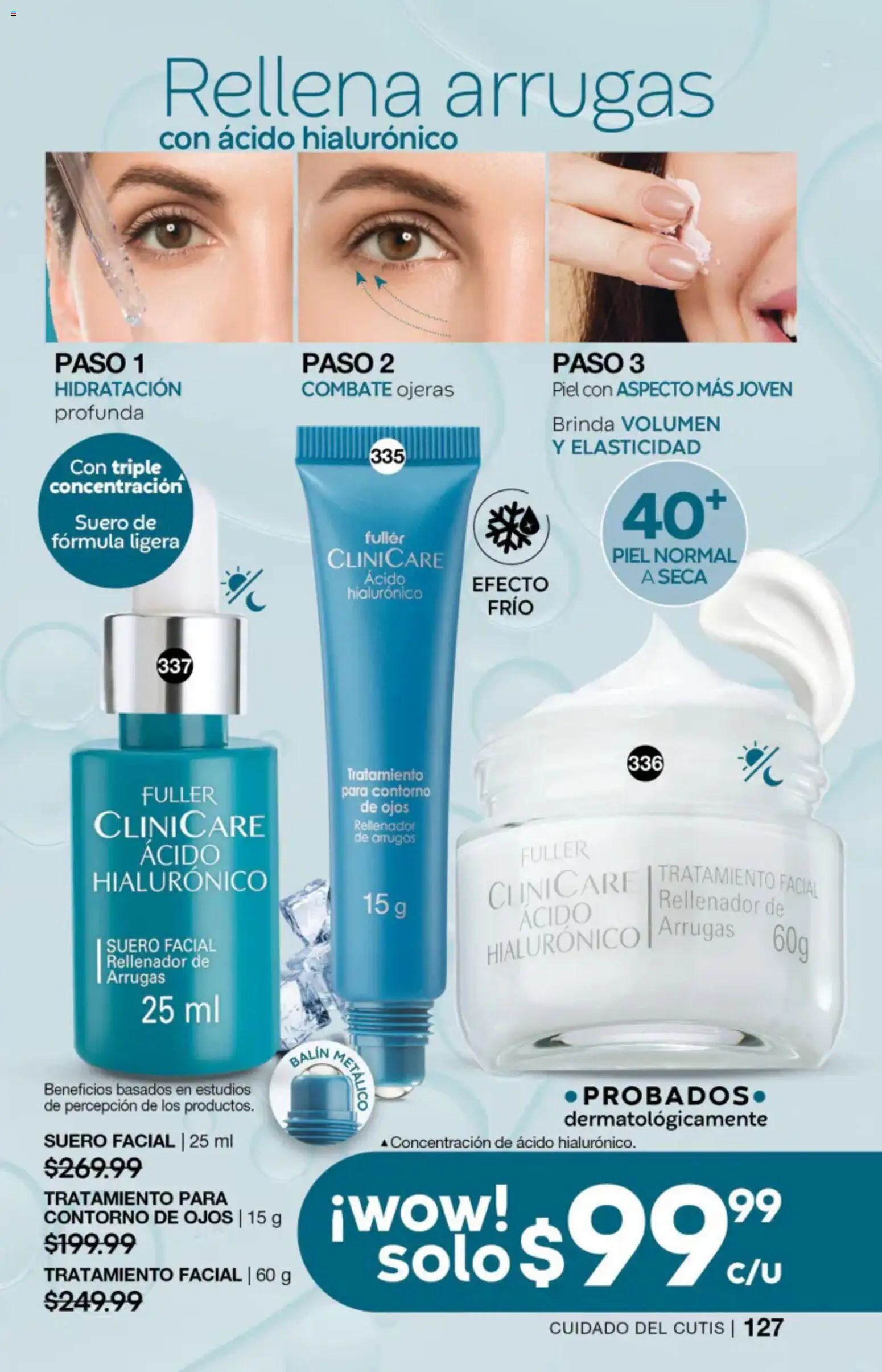 Nuevas ofertas de Fuller válidas en toda la República Mexicana desde el 08/07/2026. ¡Encuentra las mejores ofertas en Fuller campaña 7 2026! | Página: 119 | Productos: Contorno de ojos, Contorno