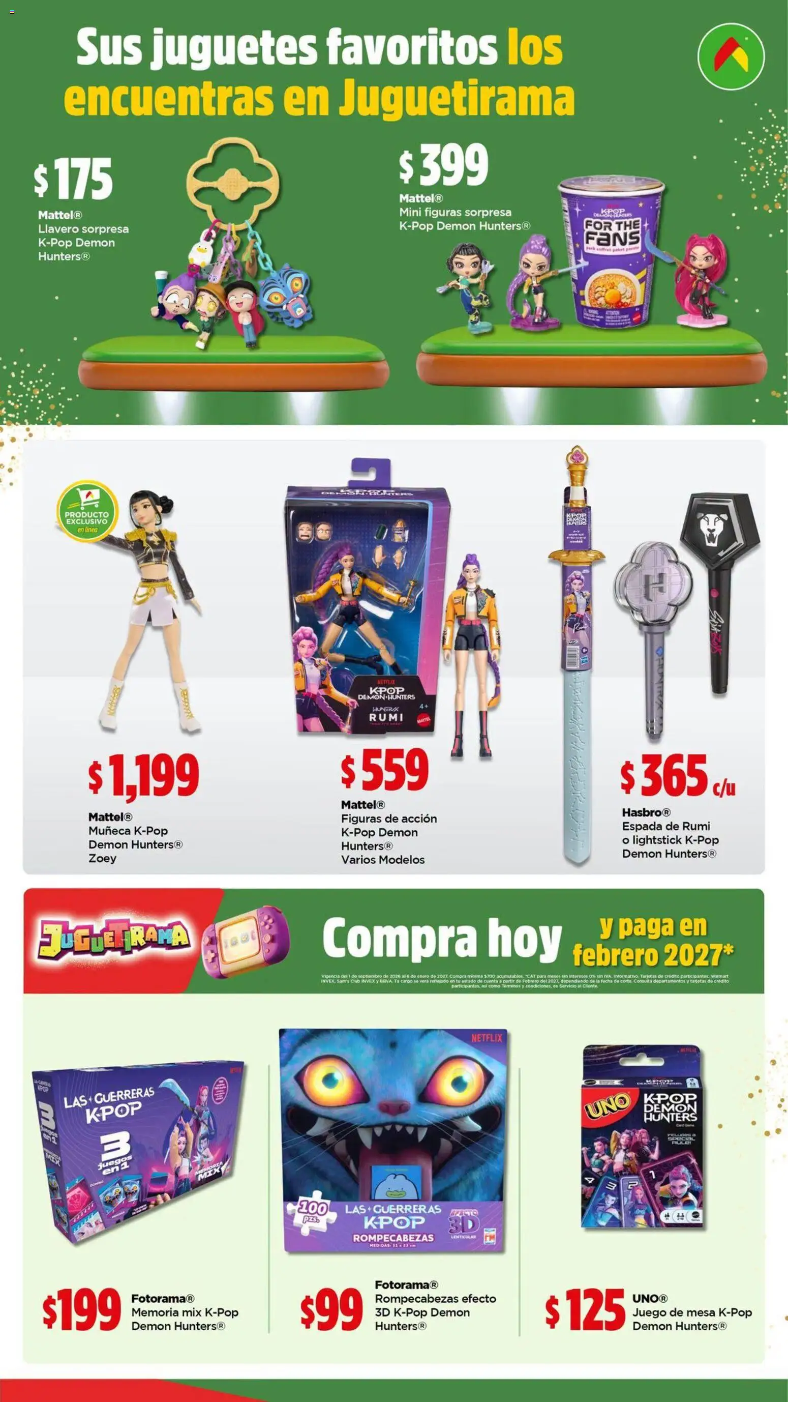 Nuevas ofertas de Bodega Aurrerá válidas en toda la República Mexicana desde el 14/10/2026. ¡Encuentra las mejores ofertas en Bodega Aurrerá folleto La magia de Juguetirama! | Página: 4