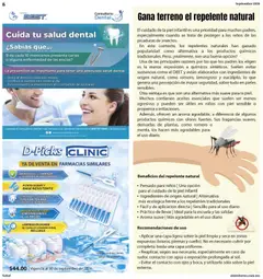Vista previa de Farmacias Similares catálogo AyuPADi, la voz que se levanta, nuevo folleto de la tienda, válido en México a partir del 01/09/2026 | Página: 8 | Productos: Cepillo, Alimentos, Repelente, Sobre