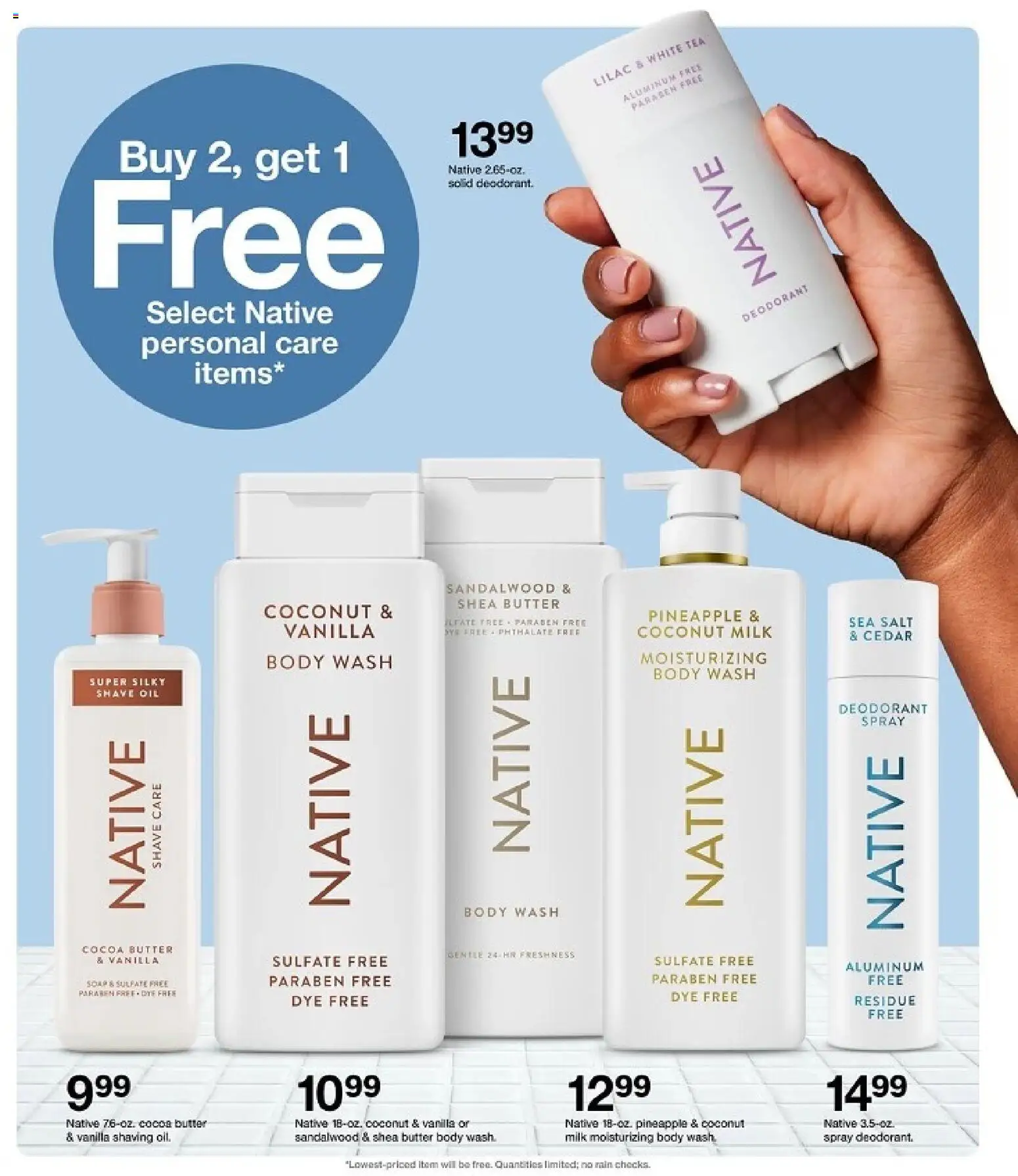 Target Weekly Ad - valid from 07/05/2026 | Page: 27 | Products: Milk, Tea, Body Wash, Salt