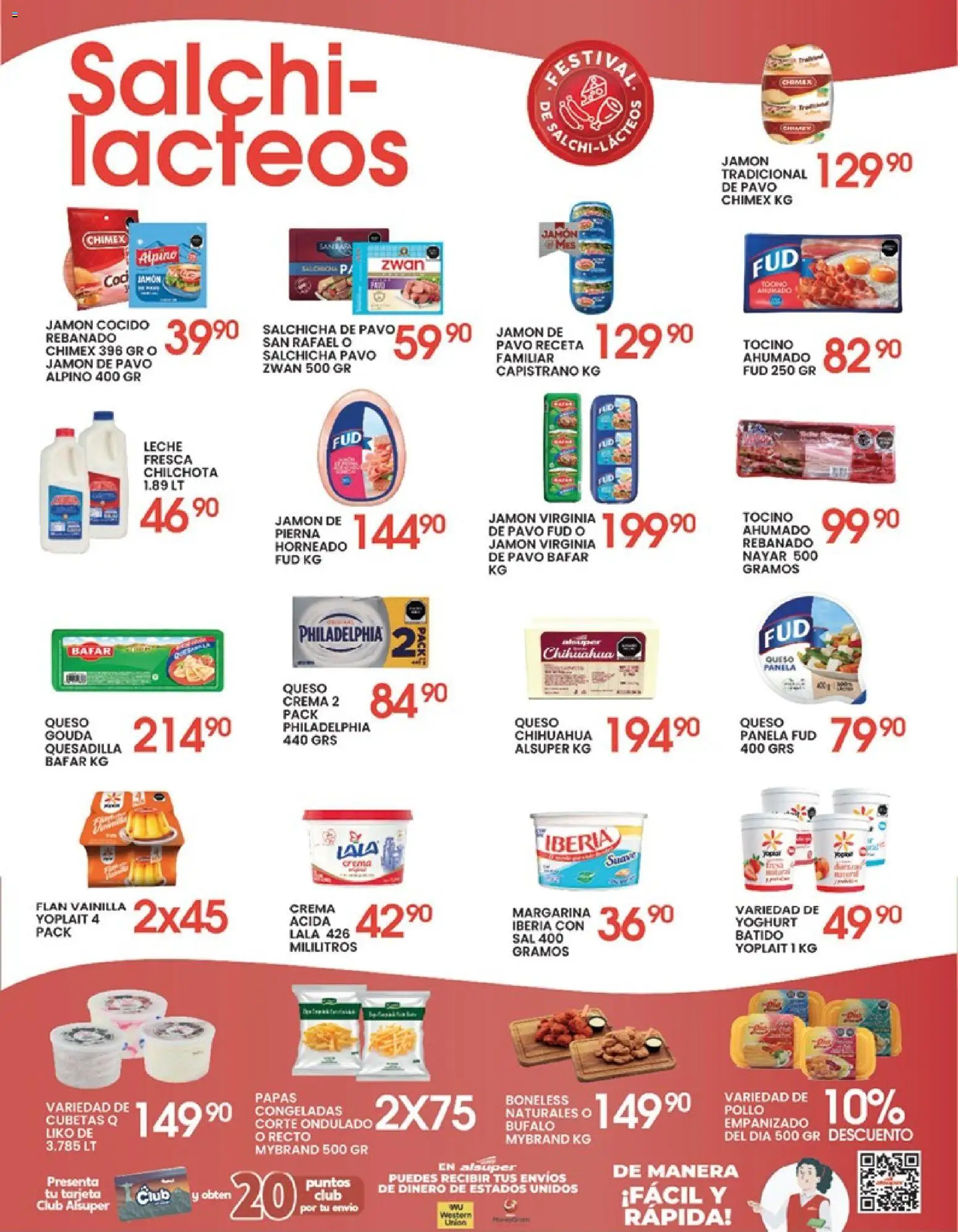 Nuevas ofertas de Alsuper válidas en toda la República Mexicana desde el 12.05.2026. ¡Encuentra las mejores ofertas en Alsuper folleto Torreon! | Página: 3