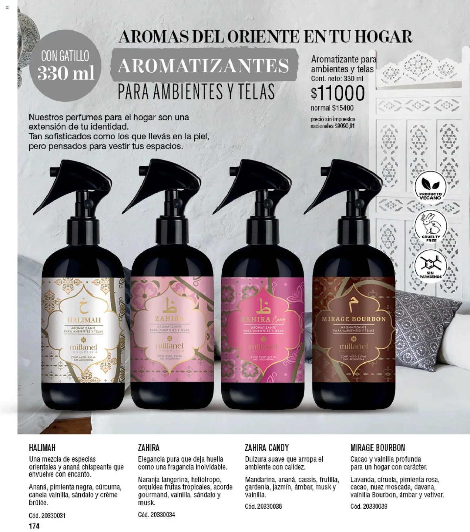 Millanel - Catálogo │ válido desde el 20/07/2026 | Página: 198 | Productos: Especias, Perfumes, Fragancia, Orquídea