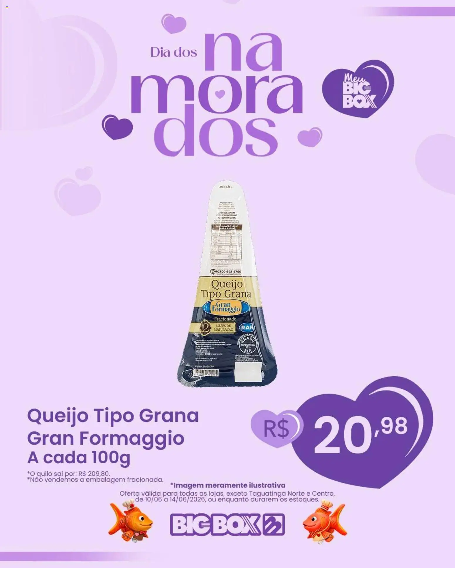 Big Box Folheto - válido de 10.06.2026 | Página: 4 | Produtos: Queijo