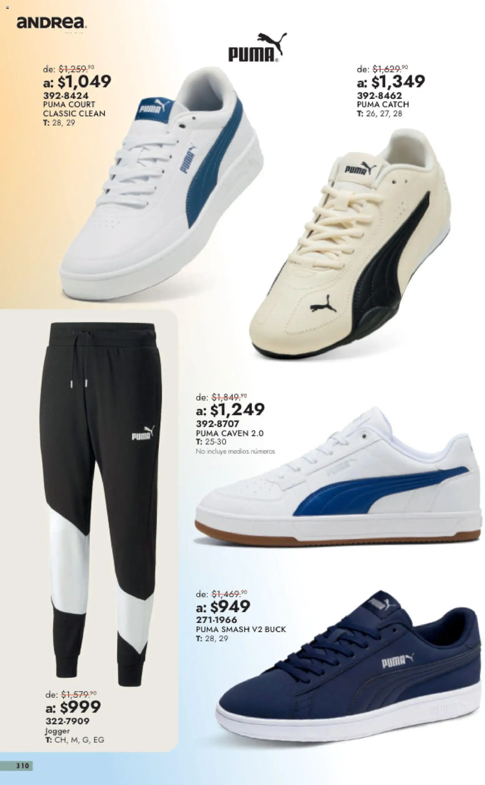 Nuevas ofertas de Andrea válidas en toda la República Mexicana desde el 26/07/2026. ¡Encuentra las mejores ofertas en Andrea catálogo Outlet! | Página: 310