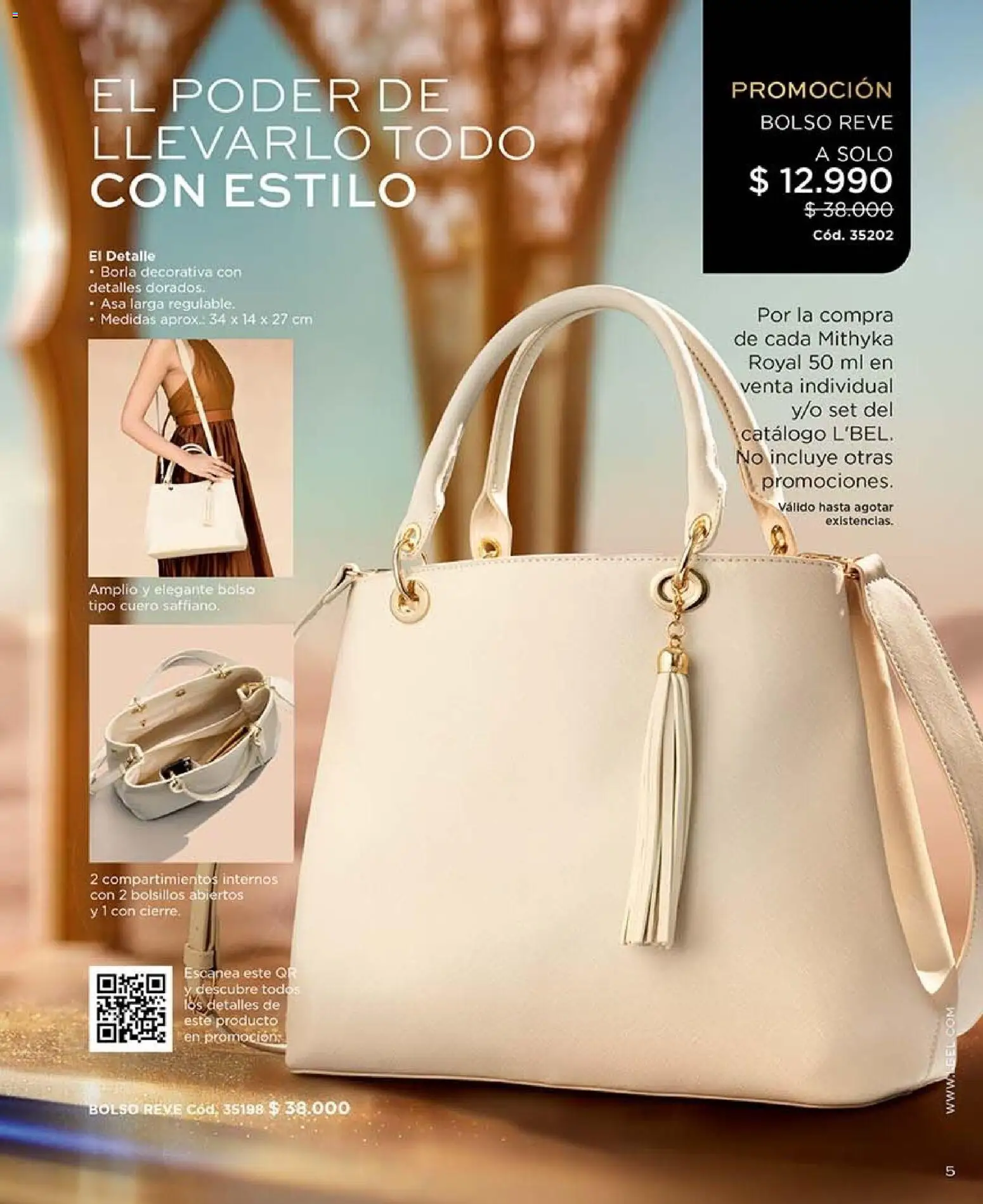 Catálogo L'Bel Campaña 16 │ válido desde el 28.09.2026 | Página: 5 | Productos: Bolso, Individual, Bolsillos