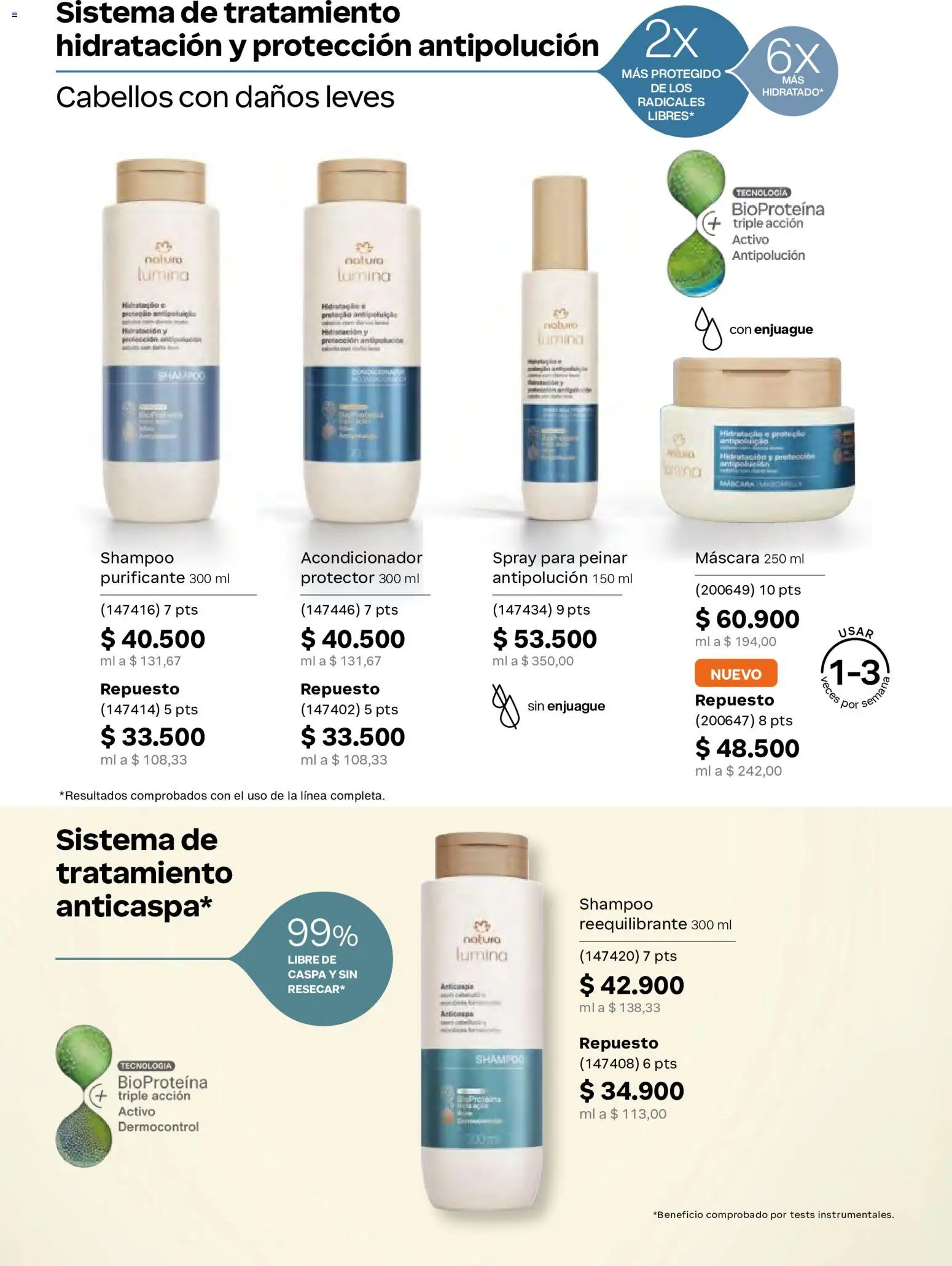 Natura revista - valida desde el 29.04.2026 | Página: 146 | Productos: Shampoo, Máscara, Acondicionador