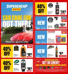 Supercheap Auto catalogue preview  - valid from 26 Oct 2026