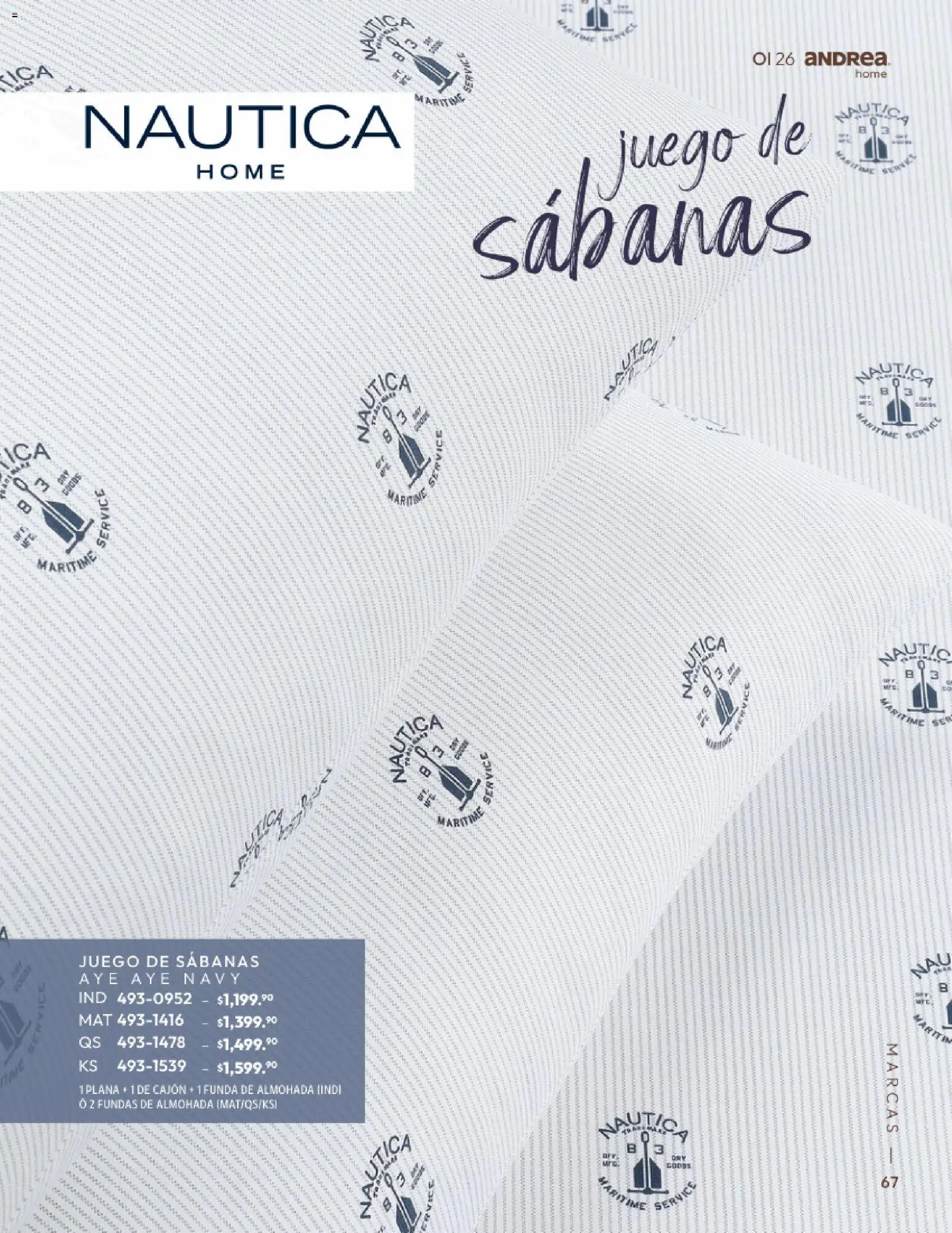Nuevas ofertas de Andrea válidas en toda la República Mexicana desde el 01/09/2026. ¡Encuentra las mejores ofertas en Andrea catálogo Home! | Página: 67