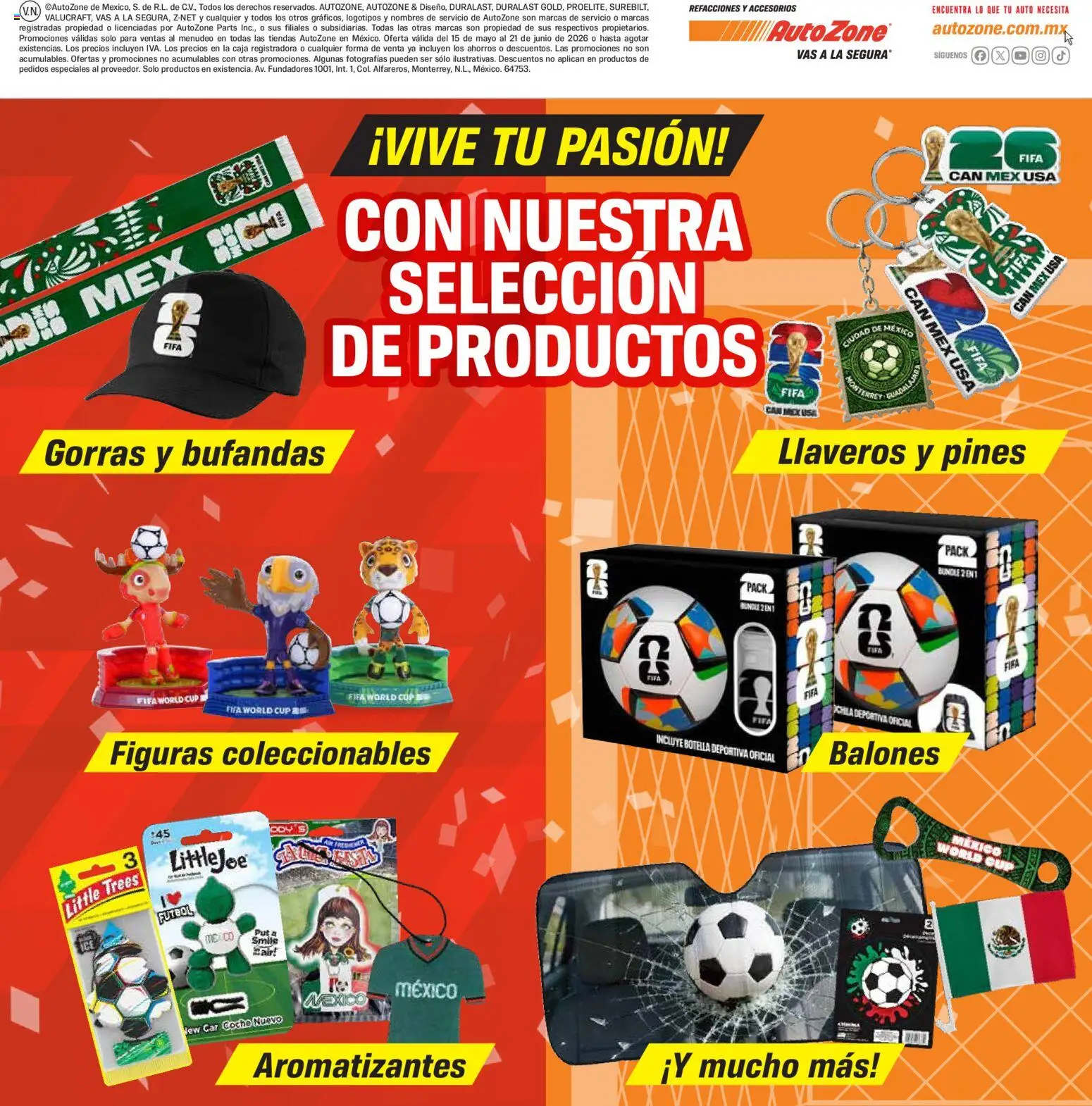 Nuevas ofertas de AutoZone válidas en toda la República Mexicana desde el 15.05.2026. ¡Encuentra las mejores ofertas en AutoZone catálogo! | Página: 16 | Productos: Botella, Caja