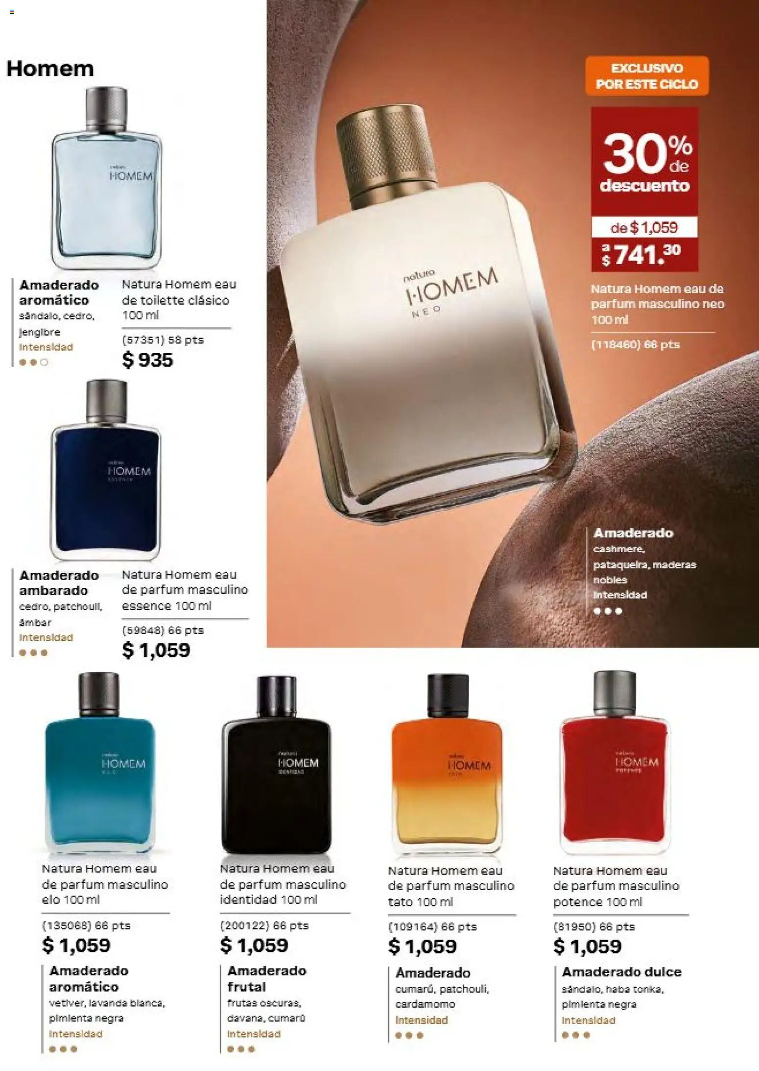 Nuevas ofertas de Natura válidas en toda la República Mexicana desde el 11/09/2026. ¡Encuentra las mejores ofertas en Natura campaña 14 2026! | Página: 37 | Productos: Pimienta, Dulce, Cardamomo, Jengibre