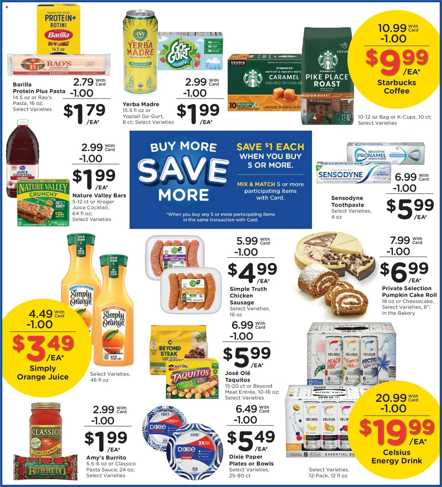 King Soopers Weekly Ad - valid from 09/02/2026 | Page: 6 | Products: Juice, Pasta, Cake, Steak