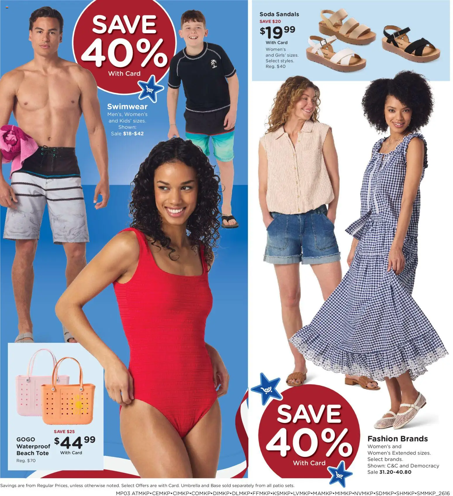 Fry's Food Home & Apparel - valid from 20.05.2026 | Page: 3 | Products: Swimwear, Sandals, Umbrella
