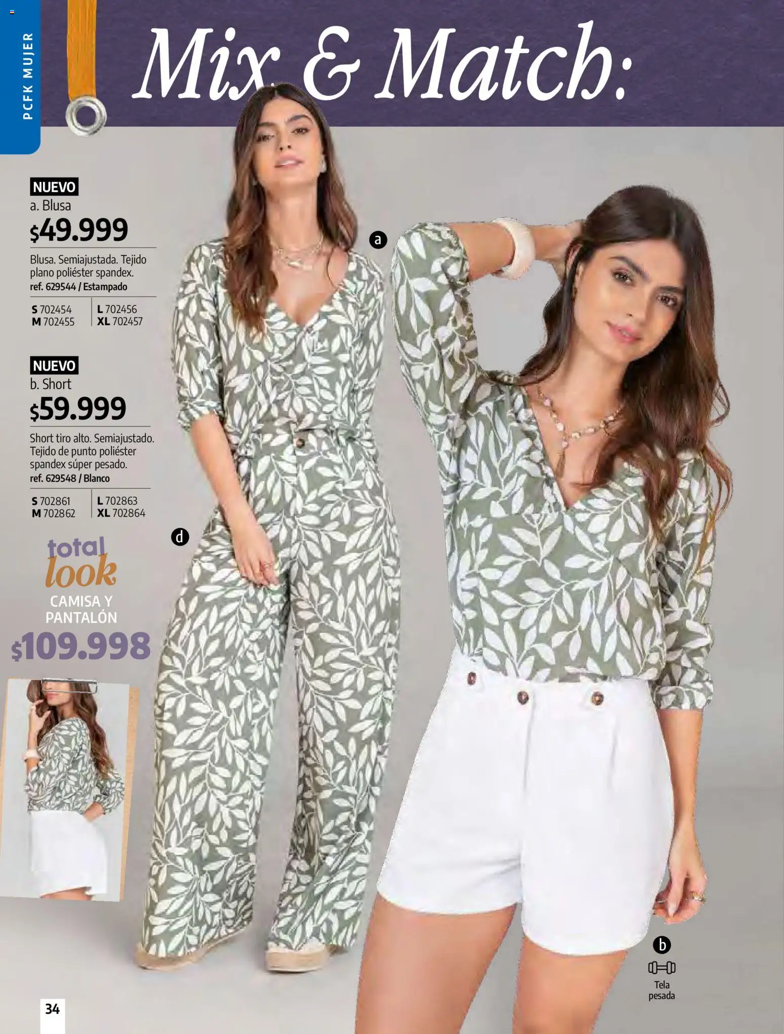 Pacifika revista - valida desde el 01.03.2026 | Página: 36 | Productos: Short, Camisa, Blusa