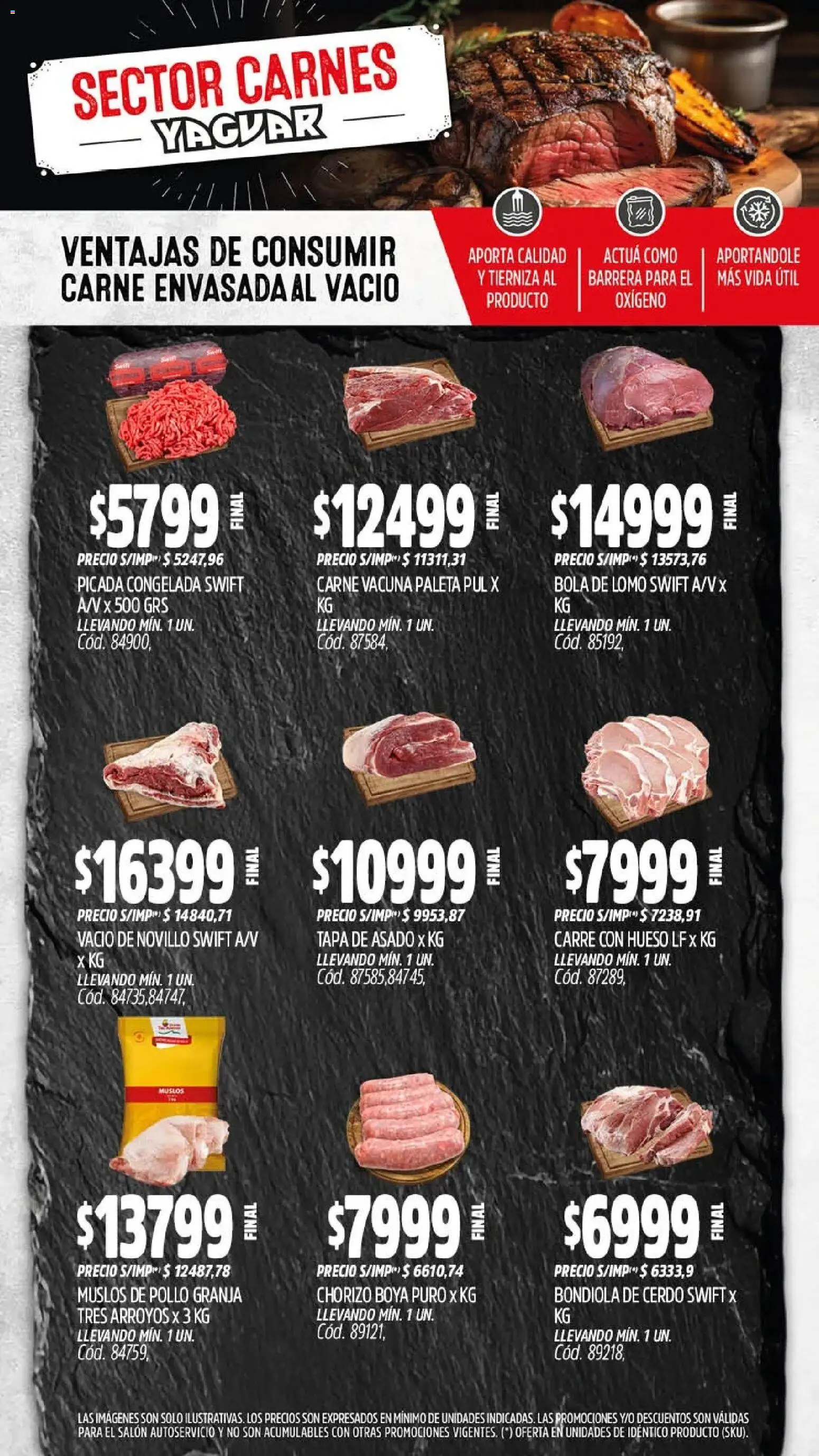 Yaguar - Oferta Semanal Jujuy │ válido desde el 18.05.2026 | Página: 5 | Productos: Pollo, Paleta, Chorizo, Cerdo