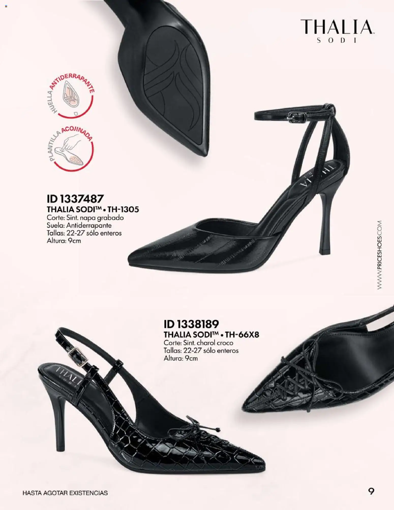 Nuevas ofertas de Price Shoes válidas en toda la República Mexicana desde el 28/08/2026. ¡Encuentra las mejores ofertas en Price Shoes catálogo Vestir Casual! | Página: 9