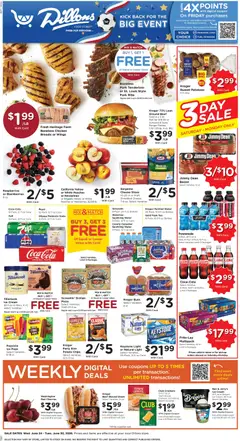 Preview of Dillons weekly ads valid from 06/24/2026