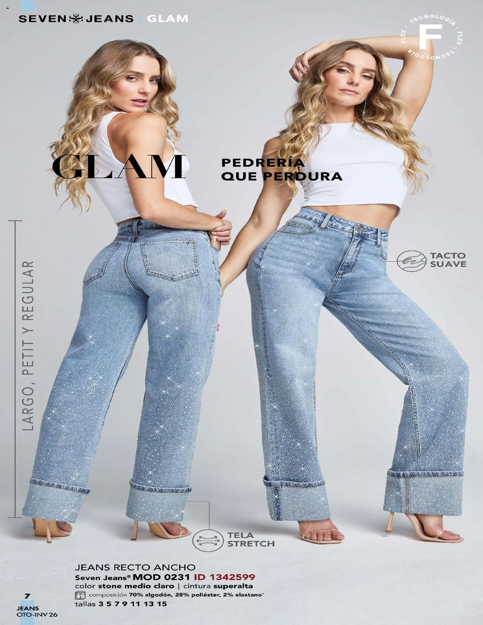 Nuevas ofertas de Price Shoes válidas en toda la República Mexicana desde el 03/08/2026. ¡Encuentra las mejores ofertas en Price Shoes catálogo Seven Jeans! | Página: 7