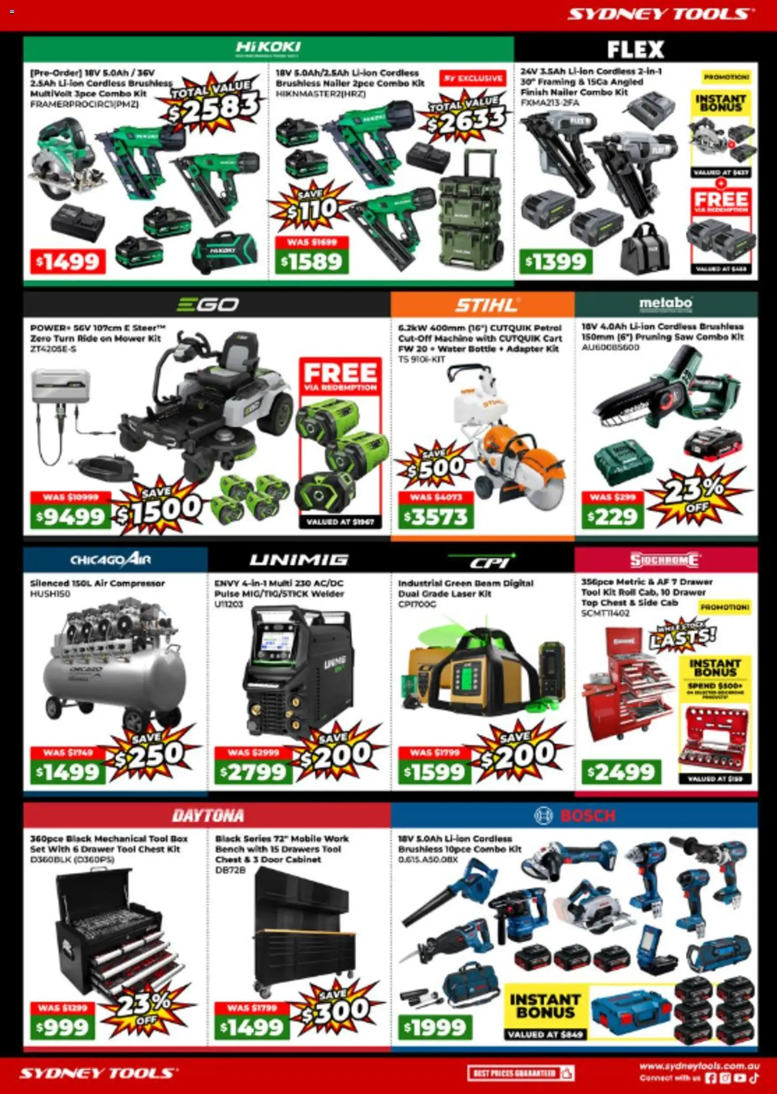 Sydney Tools catalogue - valid from 12/05/2026 | Page: 2 | Products: Drawer, Tools, Mobile, Mower