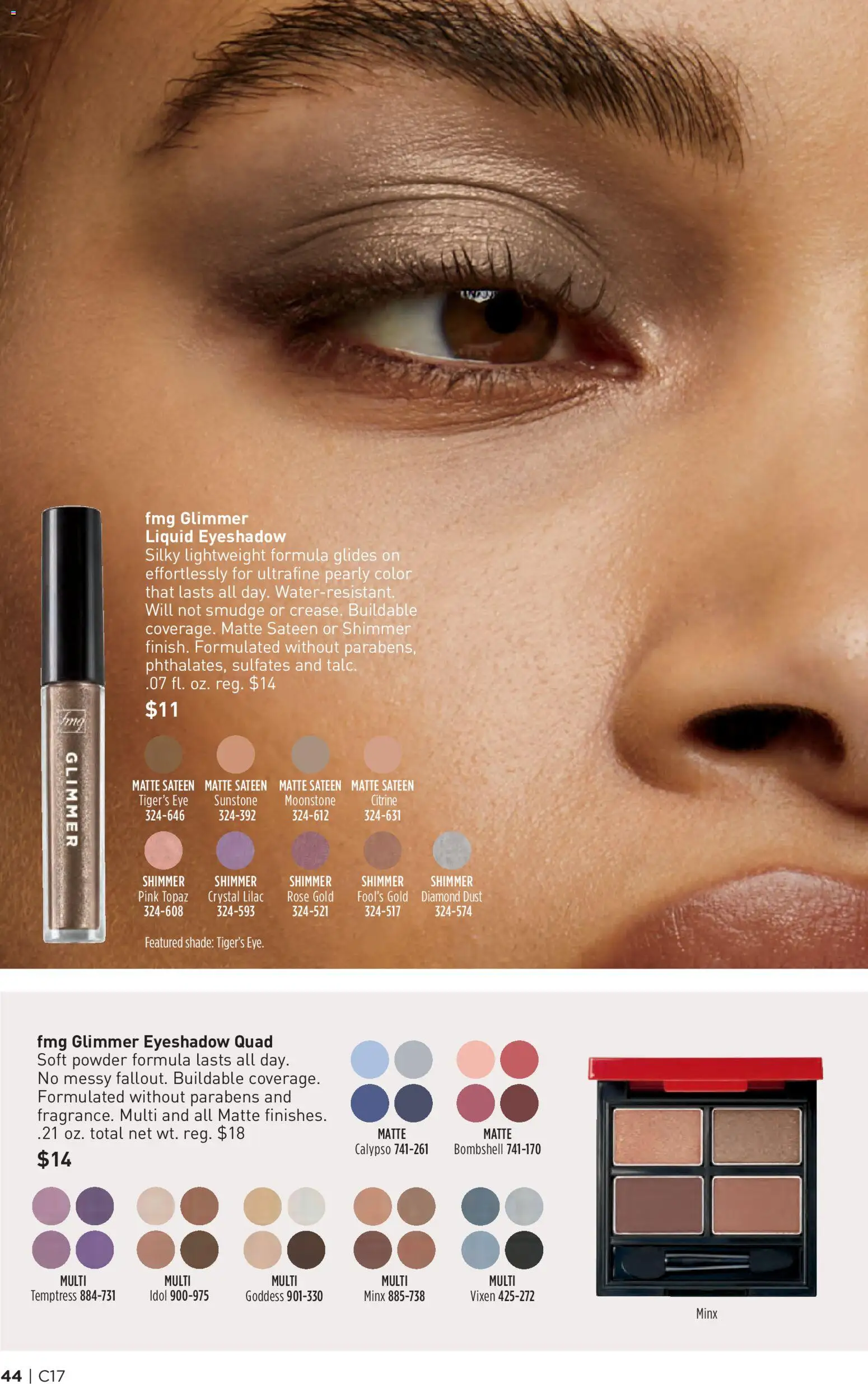 Avon Brochure - valid from 08/12/2026 | Page: 44 | Products: Powder, Eyeshadow