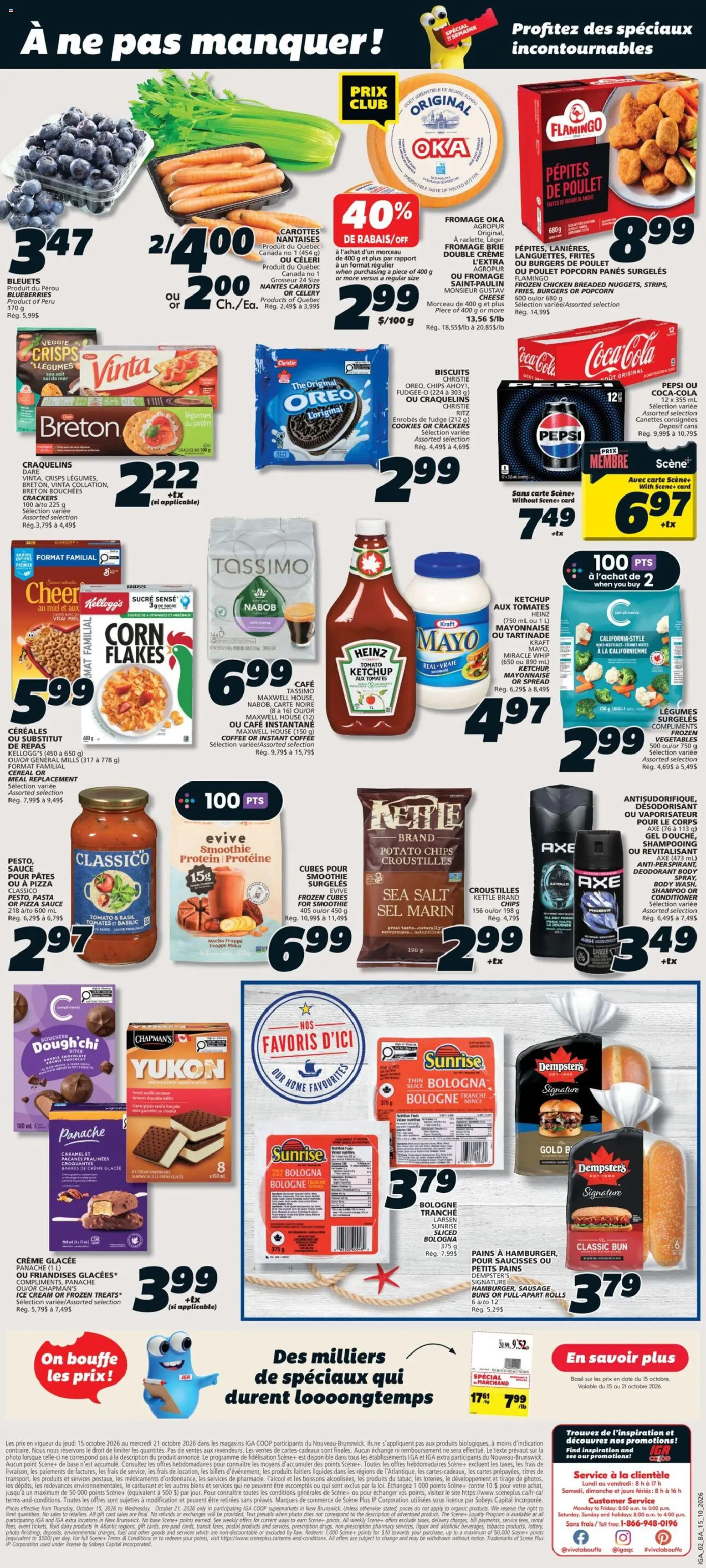 IGA flyer valid from Oct 15, 2026 | Page: 2