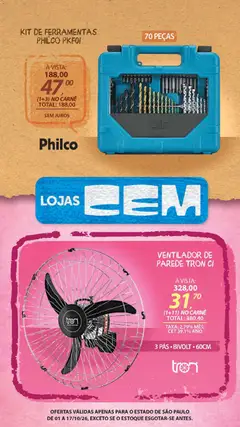Lojas Cem - Ofertas atuais - Pré-Visualização do folheto da loja Lojas Cem, válido de 01/10/2026 | Página: 118